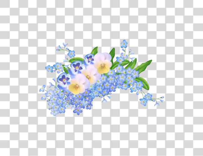 Download Spring Flowers Decoration Of Flower Clip Art