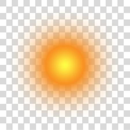 下载 sun 黄色 橙色 sunset sunshine sunrise 光 PNG file