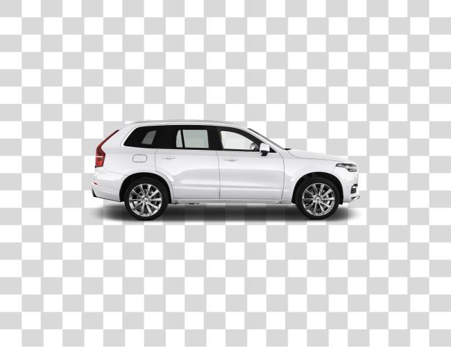 Download Volvo Xc90 Company Car Side View Clip Art