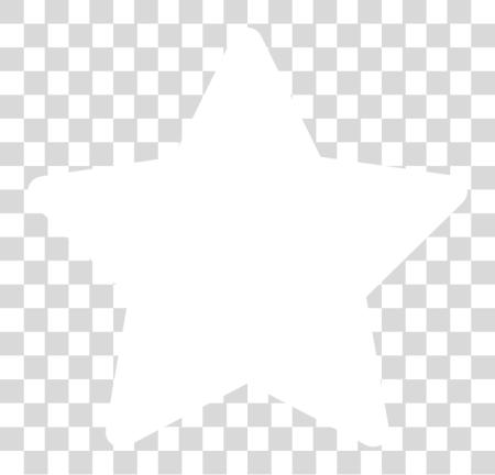 Download estrella blanco icono PNG file