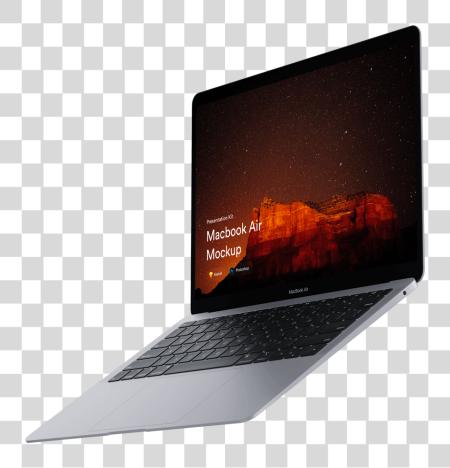 تحميل Macbook هواء Mockups بي ان جي ملف