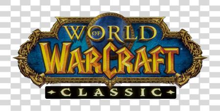 下载 Wow Logo 世界 Of Warcraft 经典 Logo PNG file