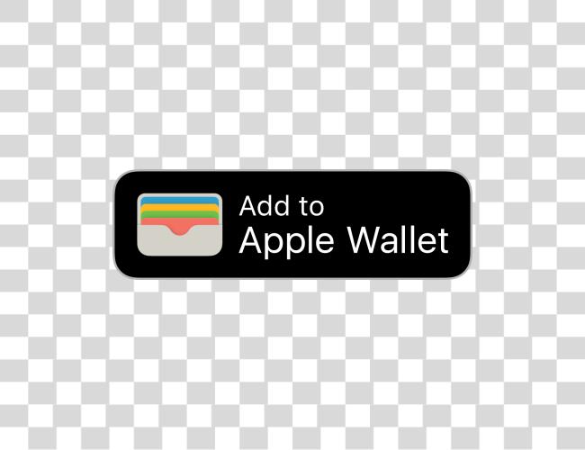 Download Add a manzana Wallet insignia manzana Wallet logotipo vector Clip arte