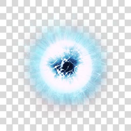 Download Blue Lightning Lightning Ball No PNG file