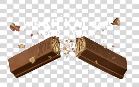 下载 Win Kit Kat Bars 为了 一个 Year 木材 PNG file