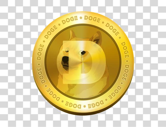 Download oro Dogecoin Dogecoin Clip arte