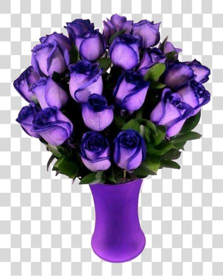 Download purple vase roses flowers beautiful freetoedit Most Beautiful Purple Roses In The World PNG file