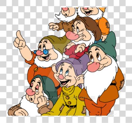 Download Dwarf nieve blanco y el Seven Dwarfs PNG file