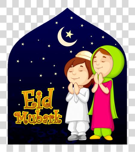 Download Hajj Ka Chand Mubarak Eid Mubarak Hug PNG file