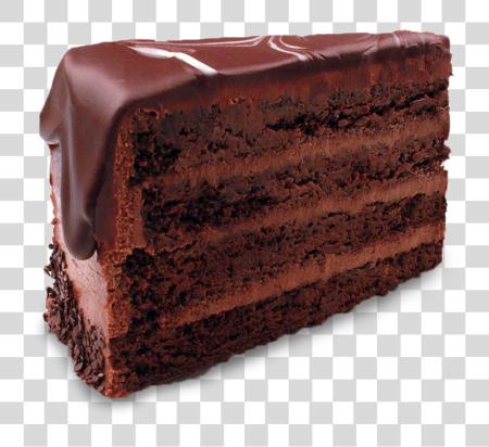 Download chocolate Cake rebanada chocolate Cake PNG file