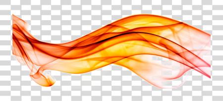 Download naranja abstracto Wave PNG file