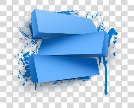 Download 3d pancarta 3d texto caja PNG file