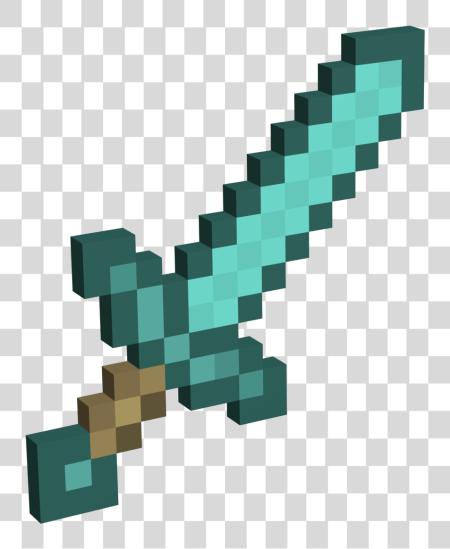 下载 Minecraft Sword 三維 PNG file