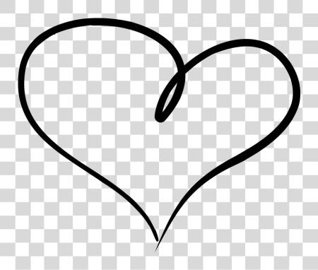 Download Hand Drawn Heart Heart PNG file