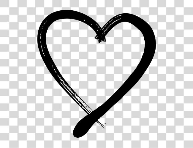 Download Hand Drawn Heart Drawn Heart Clip Art