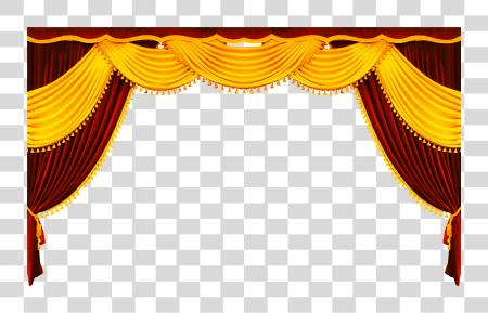 Download Picture Black And White Library Theatre Curtain Royal Curtain Design PNG file