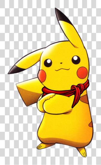 Download pikachu pikachu saludando PNG file