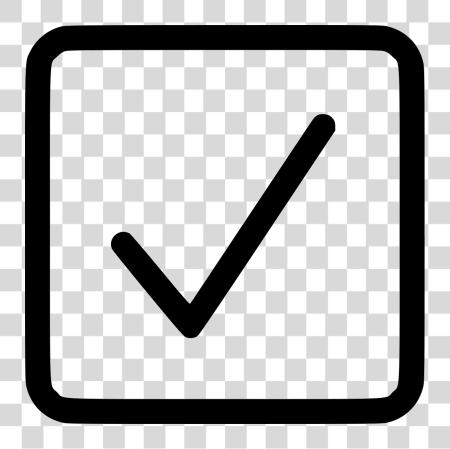 Download Checkbox Square Checked Comments Check caja PNG file