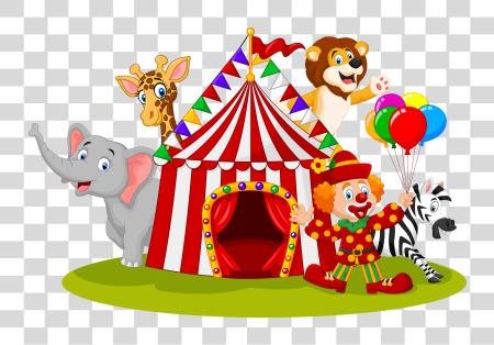 Download Graphic Circus Cannon Cartoon Circus PNG file