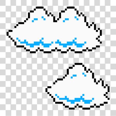 Download súper Mario Bros Cloud Sprites súper Mario Bros Cloud PNG file