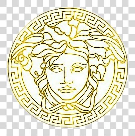 下载 versace designer logo gucci 至高無上的 bape Medusa Versace PNG file