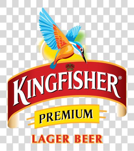 Download Kingfisher logotipo Kingfisher premium cerveza logotipo PNG file