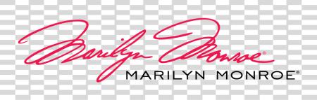 下载 Marilyn Monroe Logo Marilyn Monroe Signature PNG file