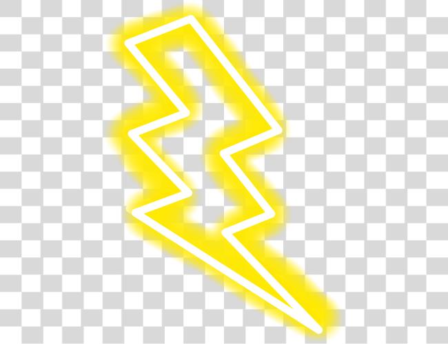 Download neon amarillo blanco lightning Neon Lightning Clip arte