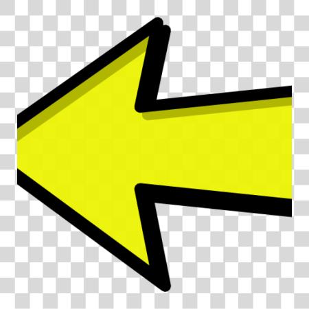 Download Right Arrow Left And Right Arrow Yellow Yellow Arrow PNG file