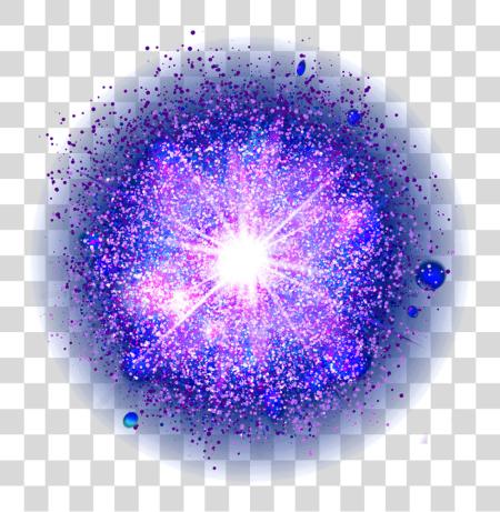 Download mq morado brillo glittery glow luz brillo azul luz brillo Circle PNG file