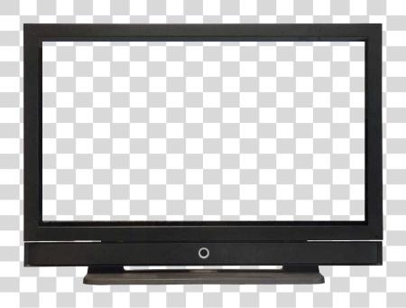 Download Old Television Tv With Blank Screen PNG file