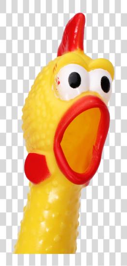 Download Rubber pollo Squeaky pollo PNG file