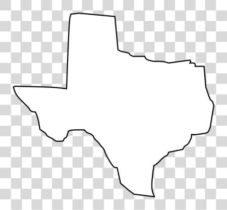 تحميل At Clker Com عبر الانترنت Texas أبيض Outline بي ان جي ملف