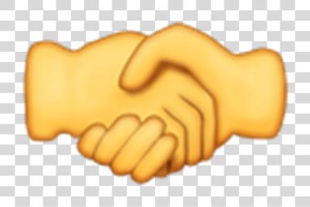 Download Handshake emoji PNG file