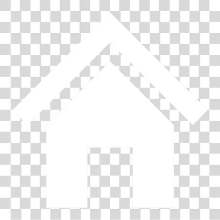 Download Home White Housing White Icon PNG file