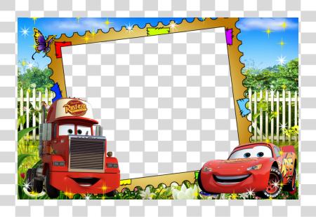 Download Disney Cars Party Disney Pixar Cars School Labels Disney Cars Frame PNG file