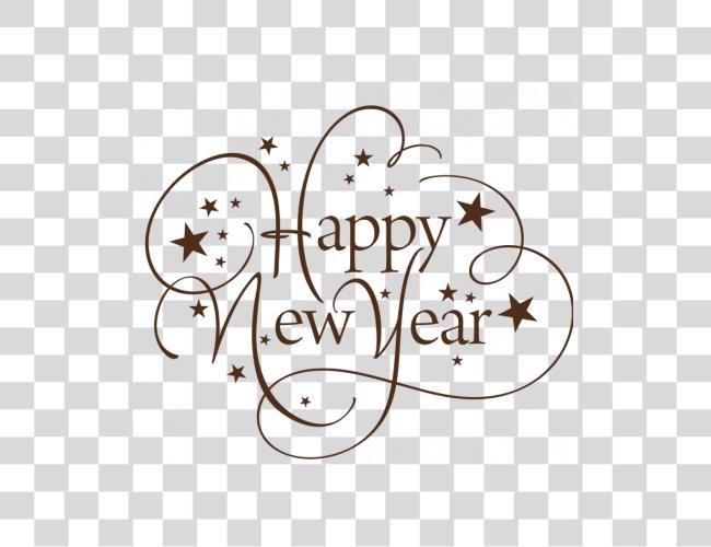 Download Happy New Year Happy New Year Text Clip Art