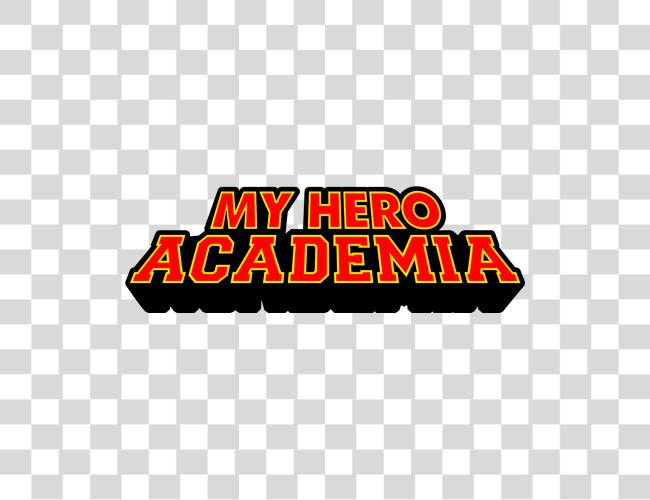 Download mi Hero Academia Title Clip arte