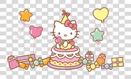 Download hola gatito Cumpleaos hola gatito cumpleaños PNG file