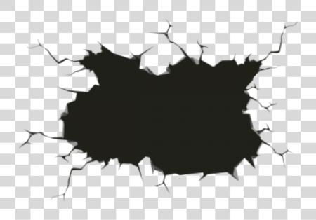 Download Rip Cracked Hole Wall Crack PNG file