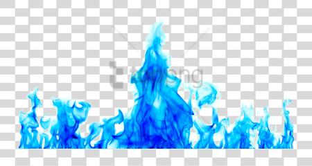 Download Blue Fire Effect Image With Blue Flames PNG file