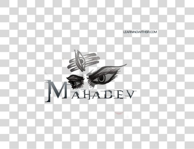 Download Mahadev Eye para Mahakal texto gráfico diseño Clip arte