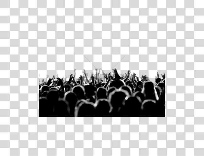 Download Crowd Audience Crowd Silhouette Clip Art