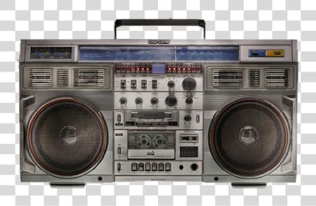 下载 Boombox 的 立体声 Radio Old School Boombox PNG file