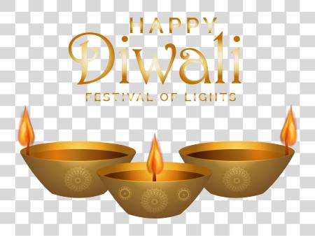 Download Happy Diwali Diya PNG file