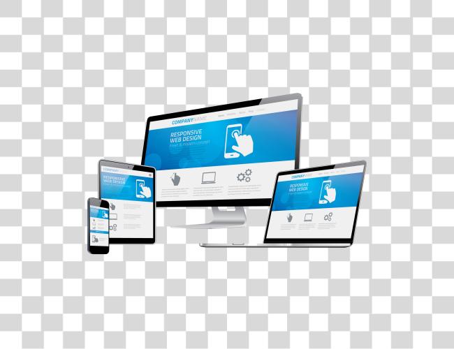 Download Responsive Website Design Hosting Clip Art