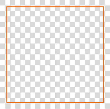 Download The Little Prince Orange Square Outline PNG file