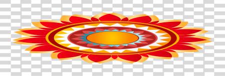 Download Happy Diwali Rangoli PNG file