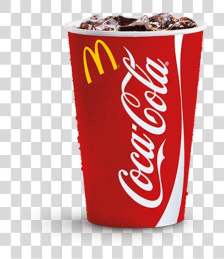 Download Mcdonalds Drink Coca Cola De Mcdonalds PNG file