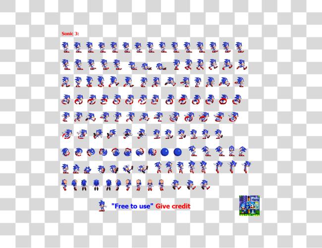 Download Sonic 3 Sprite Sonic 3 Sprites Clip Art